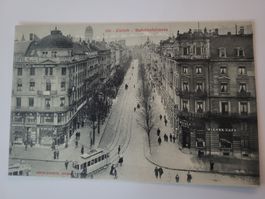 antike AK Zürich Tram RN
