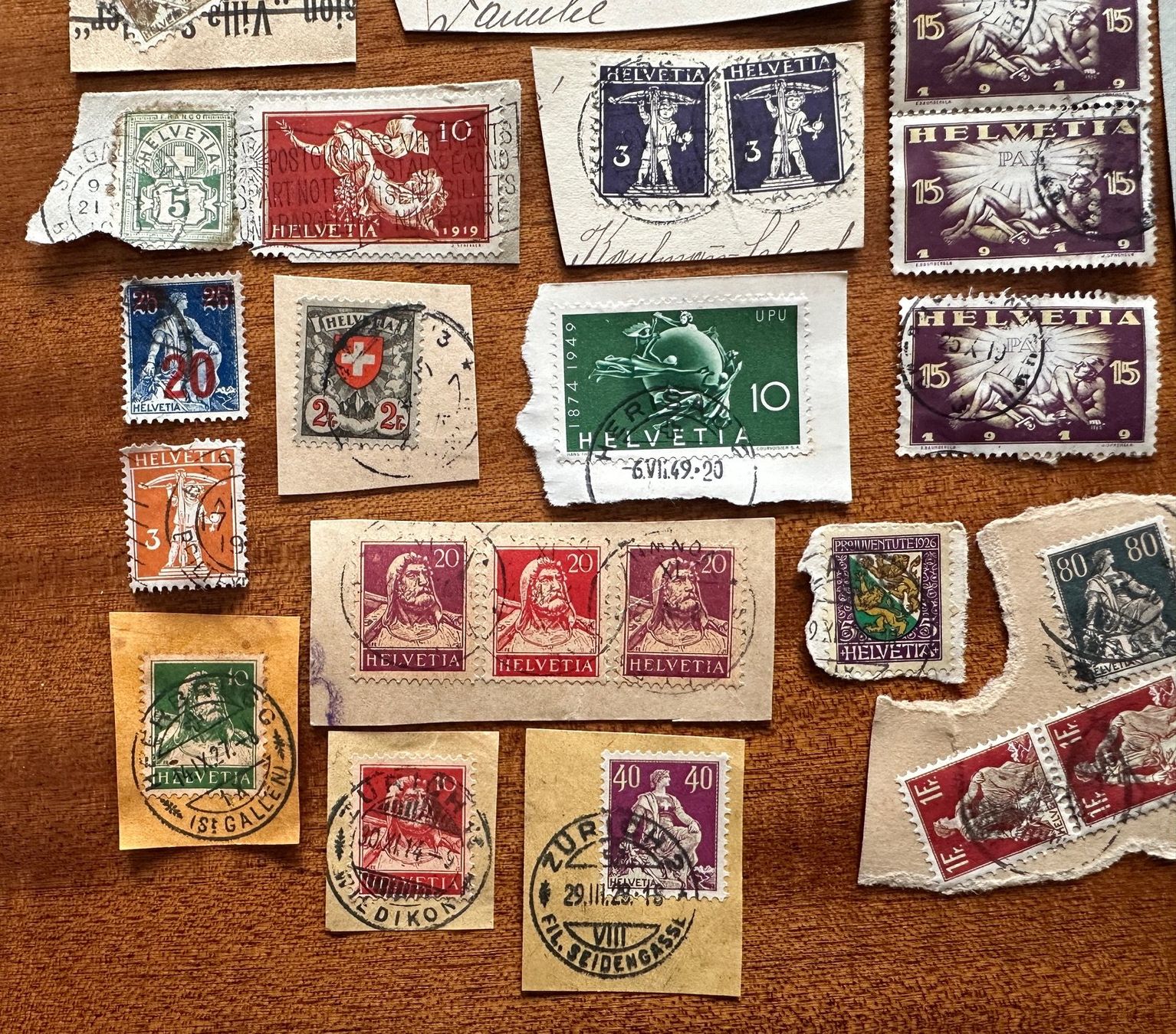 Tutti i francobolli: Schweiz ca. 1880 bis 1930, mit 4er-Block – Nuovo (secondo la descrizione) da Weesen venduto da Sombrero22 7