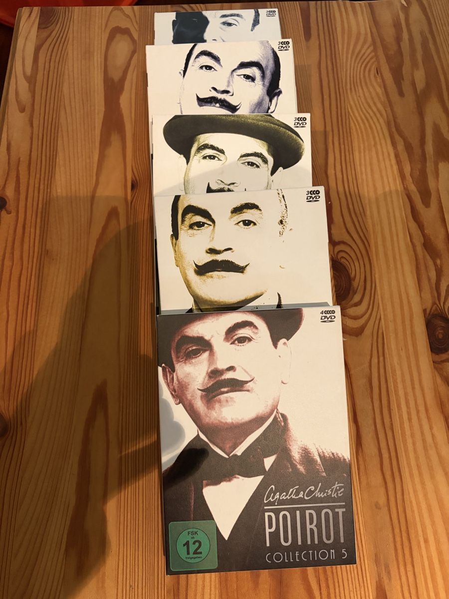 Tutti i DVDs: Hercules Poirot DVD‘s – Usato da Gebenstorf venduto da mic_dz9t