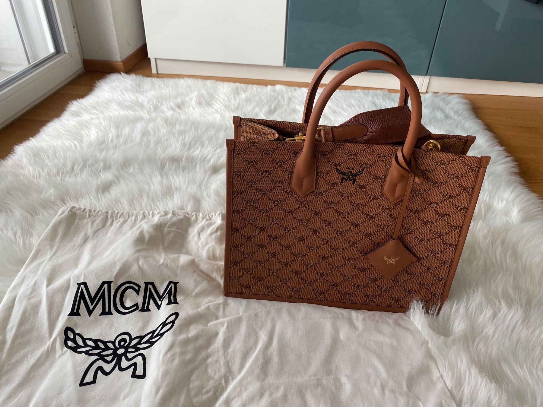 Mcm Taschen: MCM Shopper "Himmel" cognac - mittelgrosse Tragetasche – Gebraucht aus Duebendorf von Alexandertreyer 3