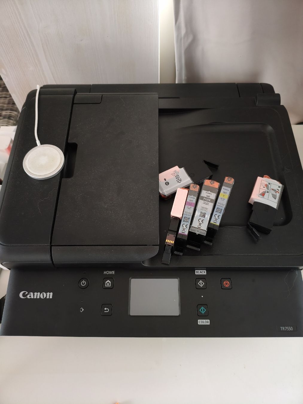 Canon Stampanti: Canon TR7550 Printer - Great condition - With ink! – Usato da Zürich venduto da yul_7ccq