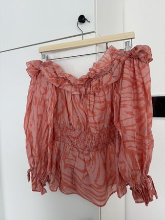 Offshoulder Bluse mit Volants - River Island