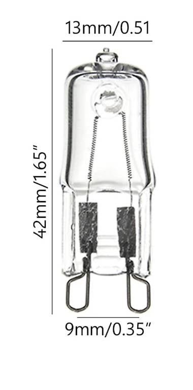 Lampade: G9 Halogen-Glühbirne 40 W – Usato da Luzern venduto da claiudiu