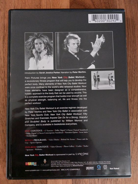 DVD New York City Ballet Workout (Gebraucht) in Rheinfelden für