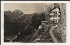 AK 1938 Gasthaus Aescher, Seealpsee Appenzell
