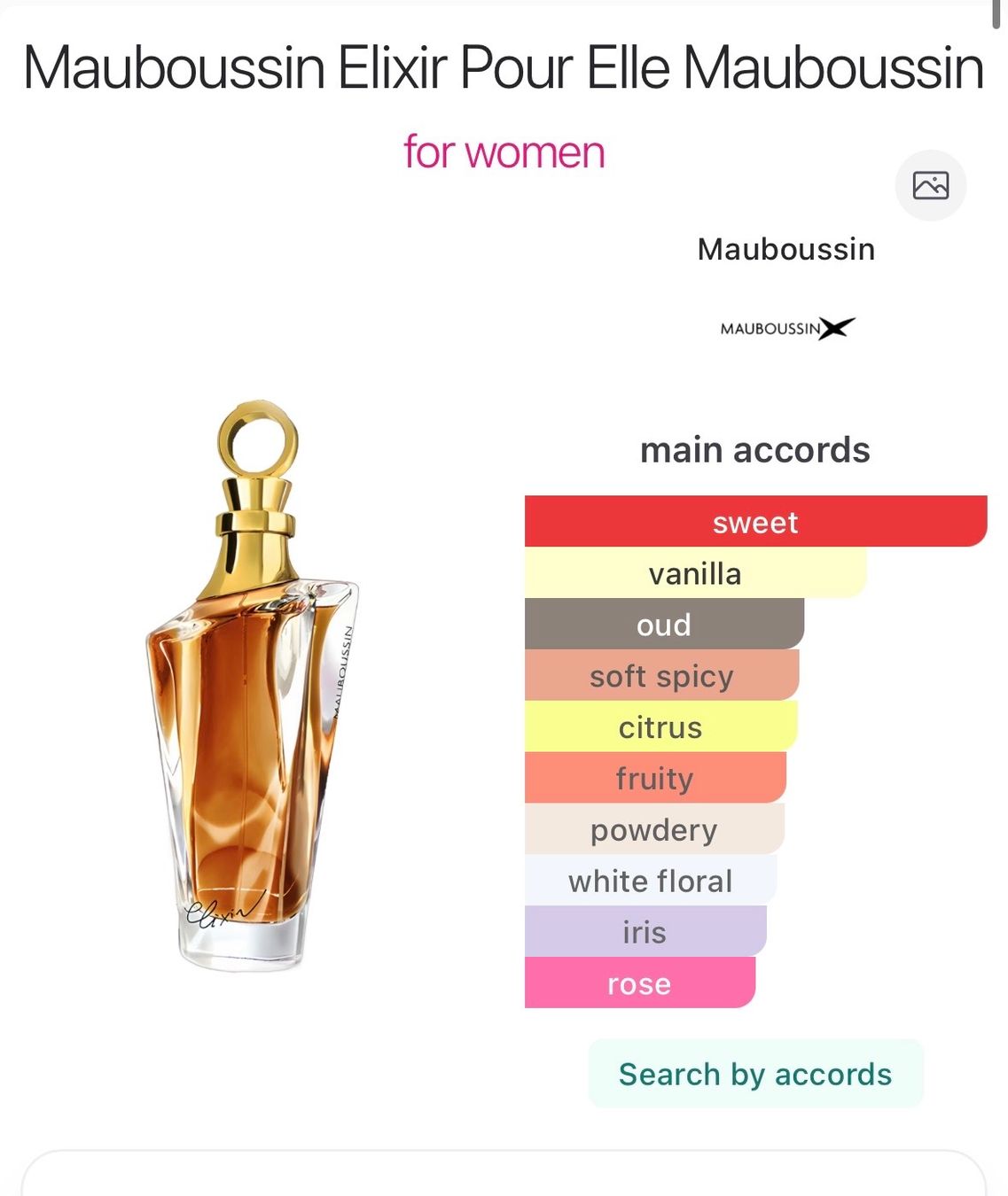 Parfum & Eau de Toilette: Mauboussin pour Elle Elixir Duftprobe EDP 5ml – Gebraucht aus Zürich von deruja 5