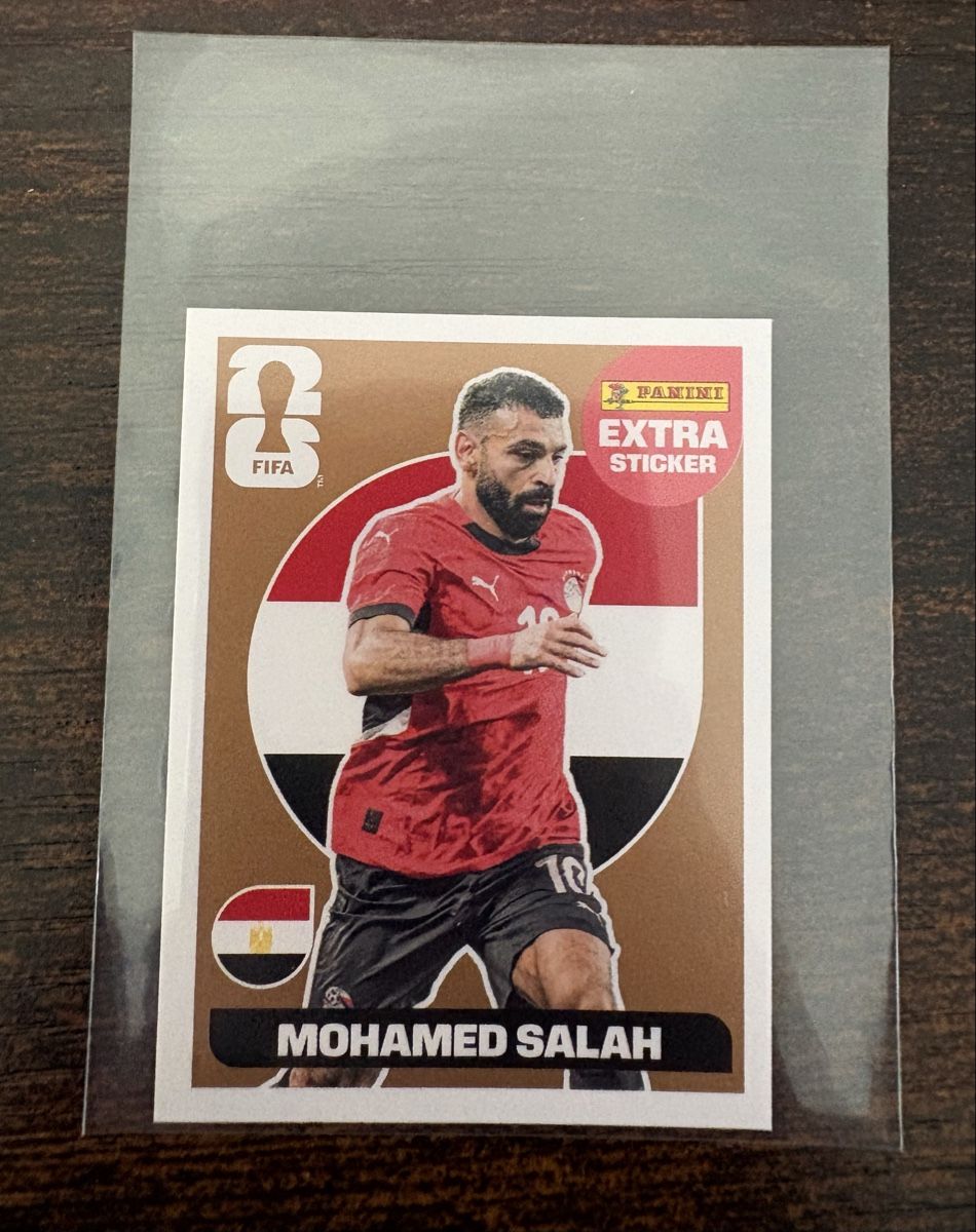 Panini Carte collezionabili: Mo Salah WM 26 Bronze Sticker – Nuovo (secondo la descrizione) da Effretikon venduto da iph_xb5l