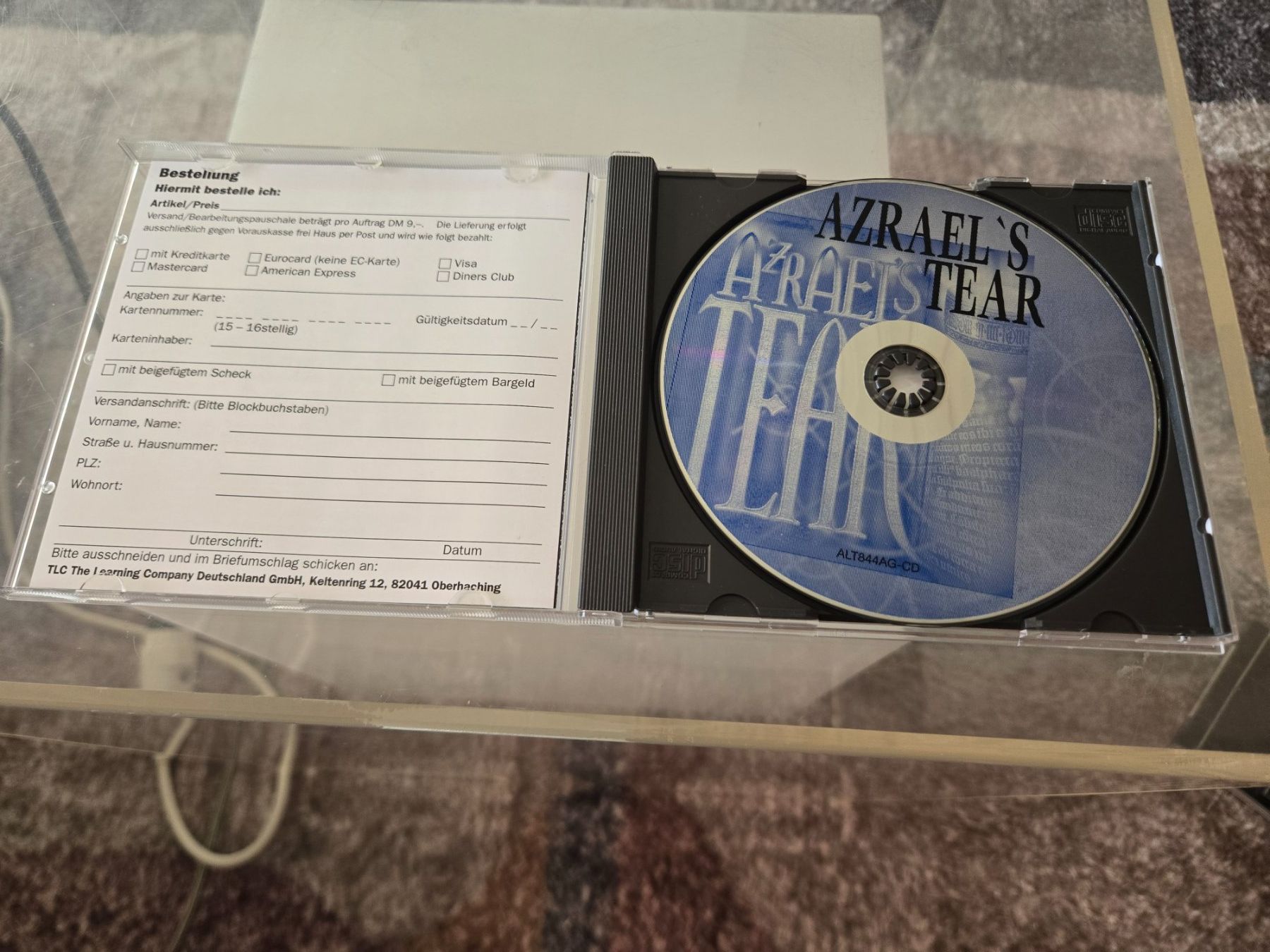 Spiele: Azrael's Tear PC – Gebraucht aus Bussigny von Kfdlt 2