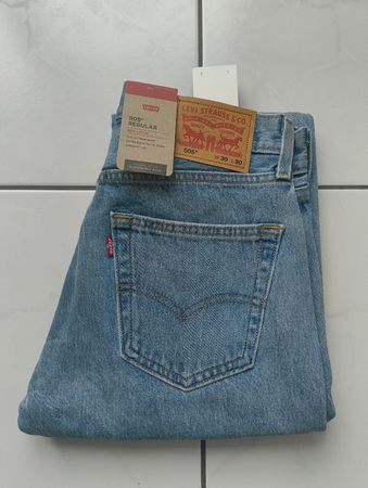 Levi's 505 Jeans blau W30 L30 neu mit Etikett
