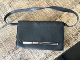 Kleine schwarze Esprit Handtasche, neuwertig, NEU