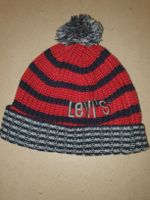Strick Kappe Mütze Levis mit Pompon Grösse 46cm