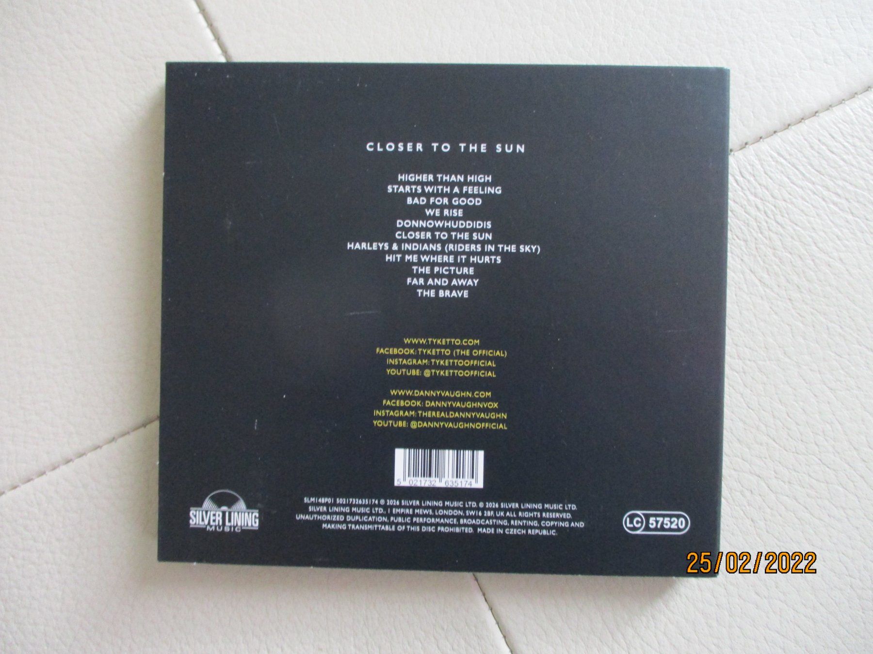 CD: Tyketto --  Closer To The Sun – Usato da Liestal venduto da Disc-Point 1