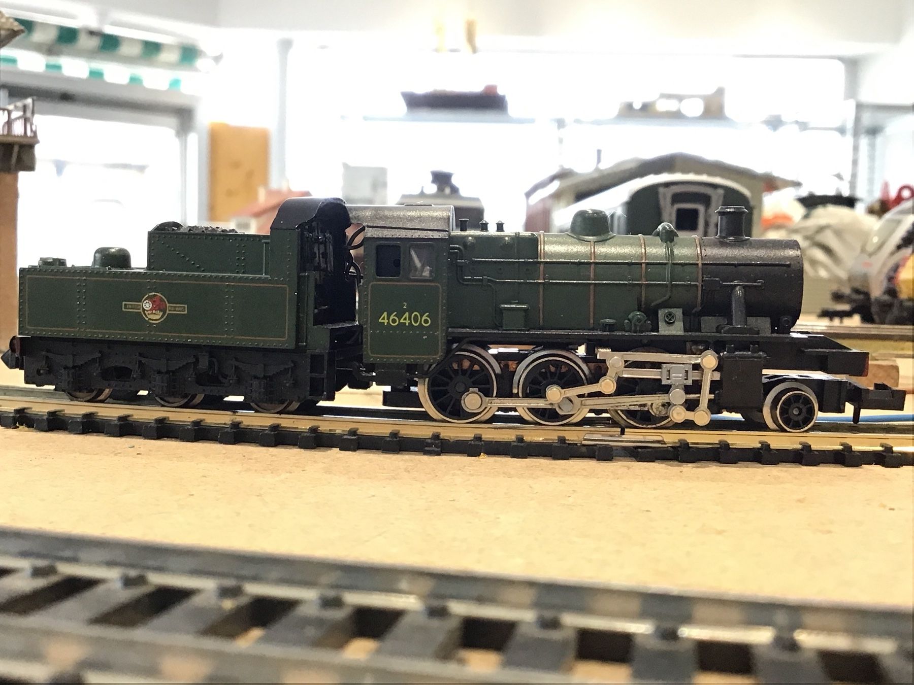 Trix Modellini di ferrovie: MINITRIX Dampflokomotive 46406 – Usato da Männedorf venduto da Modell-Spezialisten