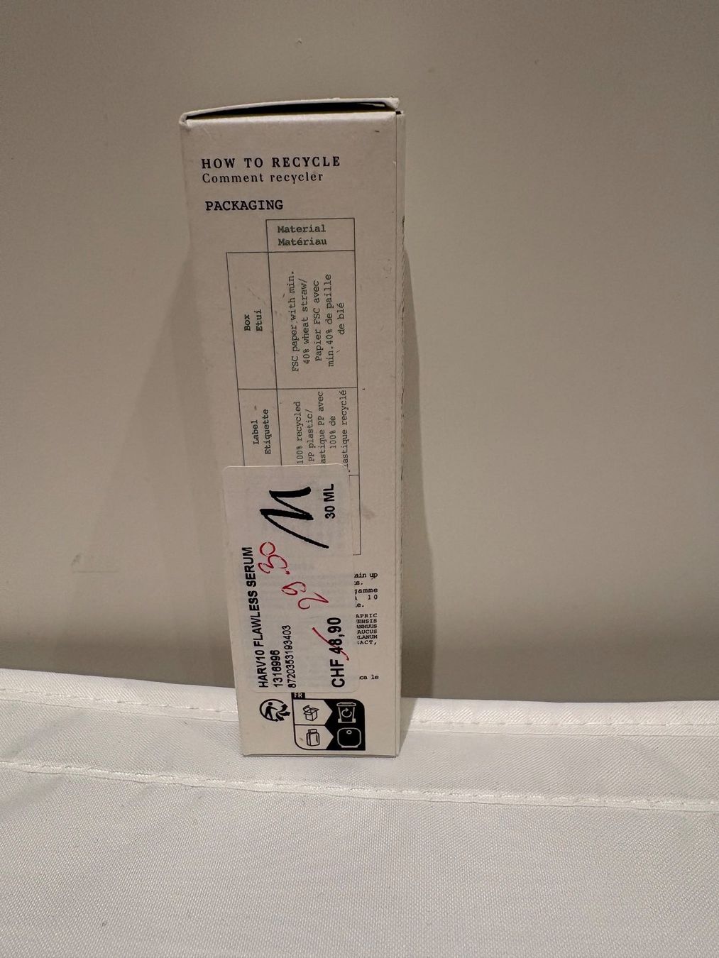 Gesichtspflege: Harvest 10. Flawless Serum 30ml - NEW – Neu und originalverpackt aus Muzzano von Sidney_3 1