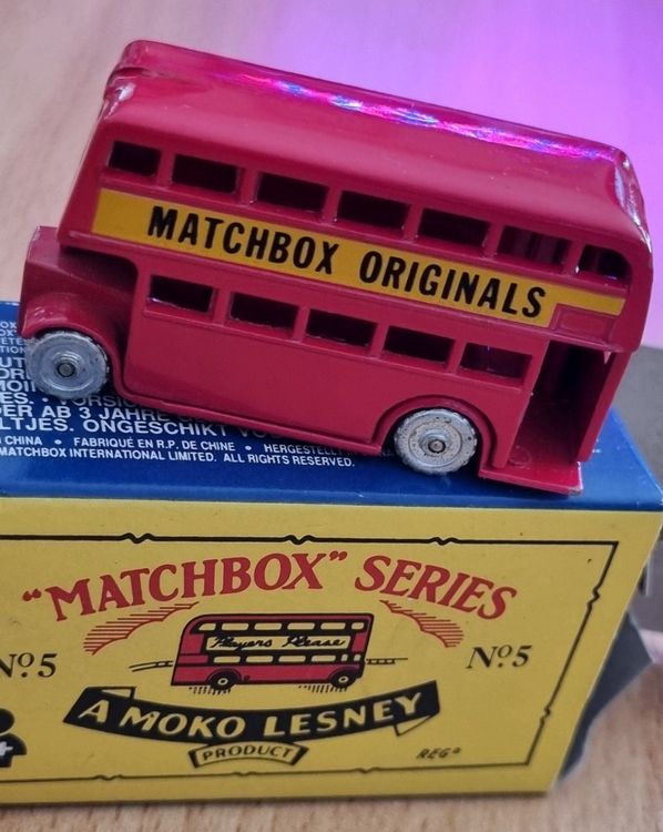 Repro Matchbox London Bus (Neu und originalverpackt) in Pont de la ...