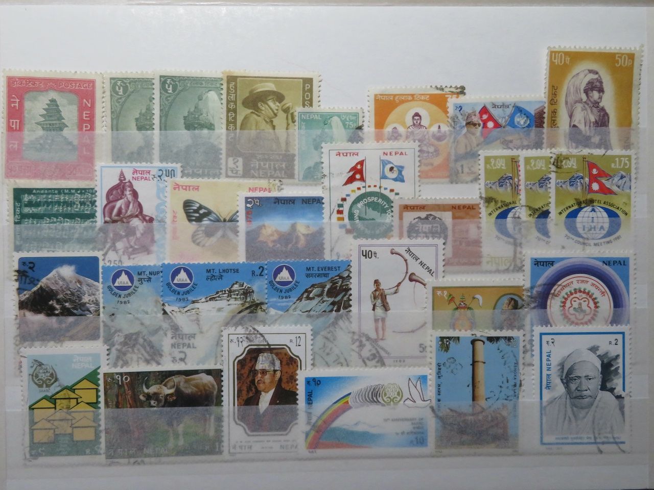 Tutti i francobolli: Nepal kleines Lot – Usato da Spreitenbach venduto da heitersberg54