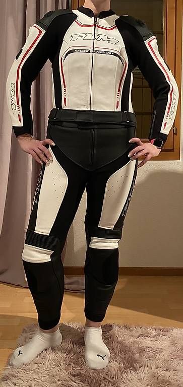 Pantaloni: FLM Damen Lederhose 3.1 weiss – Usato da Aarburg venduto da Randyandy1 2