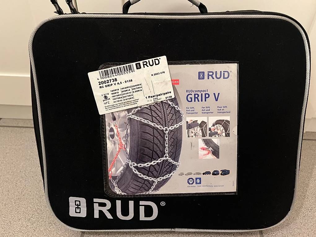 Chaînes à neige: Catene da neve RUD compact grip V – Neuf avec emballage d'origine à Malvaglia par ale_7myv