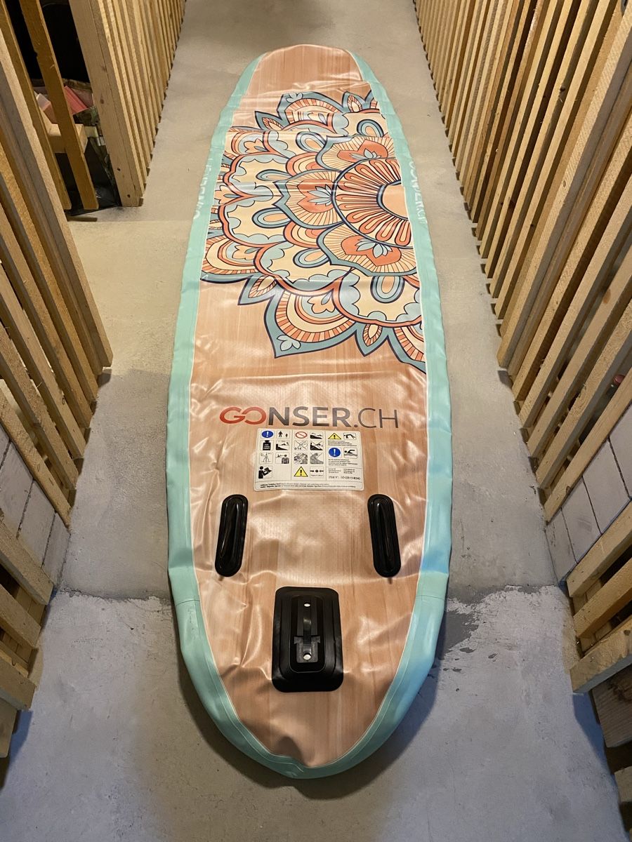 Gonser Tavole da surf e di nuoto: Gonser Stand Up Paddle Boho – Nuovo e nell'imballaggio originale da Schlatt TG venduto da joshikenobi 2