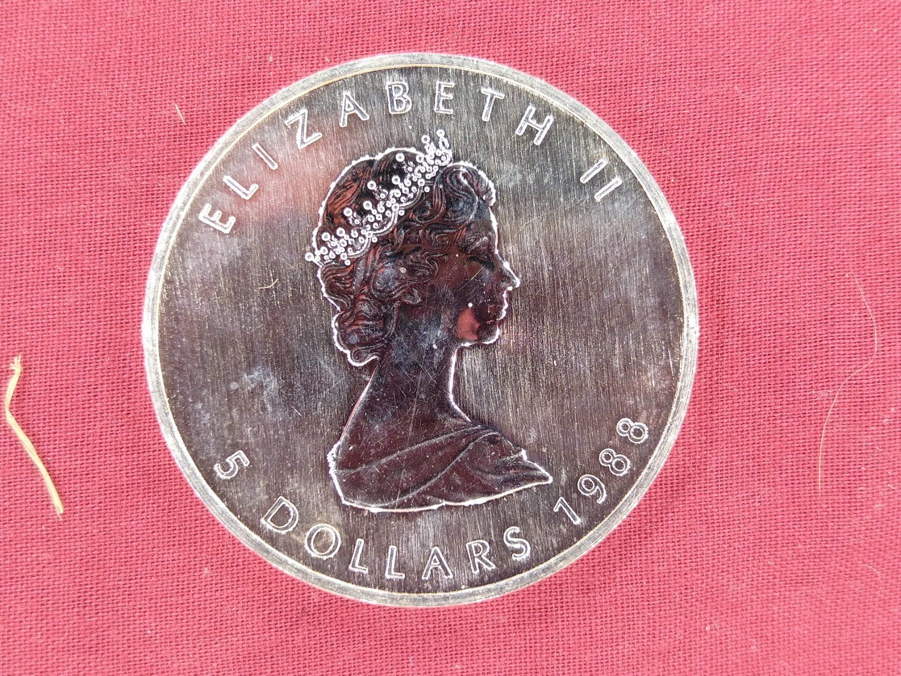 Tutti le monete: Silber Maple Leaf 1 oz - 1988 – Nuovo (secondo la descrizione) da Dättlikon venduto da Bucher88 4