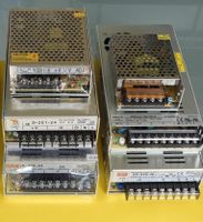 8 neue Schaltnetzteile 24V, 12V, 48V, 5V.