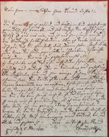 Einsiedeln Abt Conrad Tanner 1752-1825 Brief 1809 Schwyz