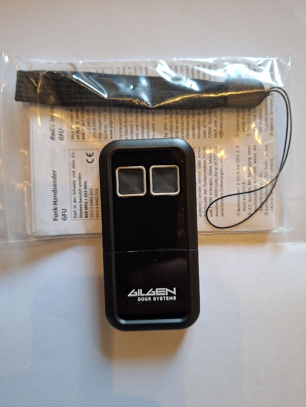 Gilgen Door Systems Sonstiges Elektromaterial: Gilgen Handsender GFU2 – Neu und originalverpackt aus Wädenswil von Vodoo