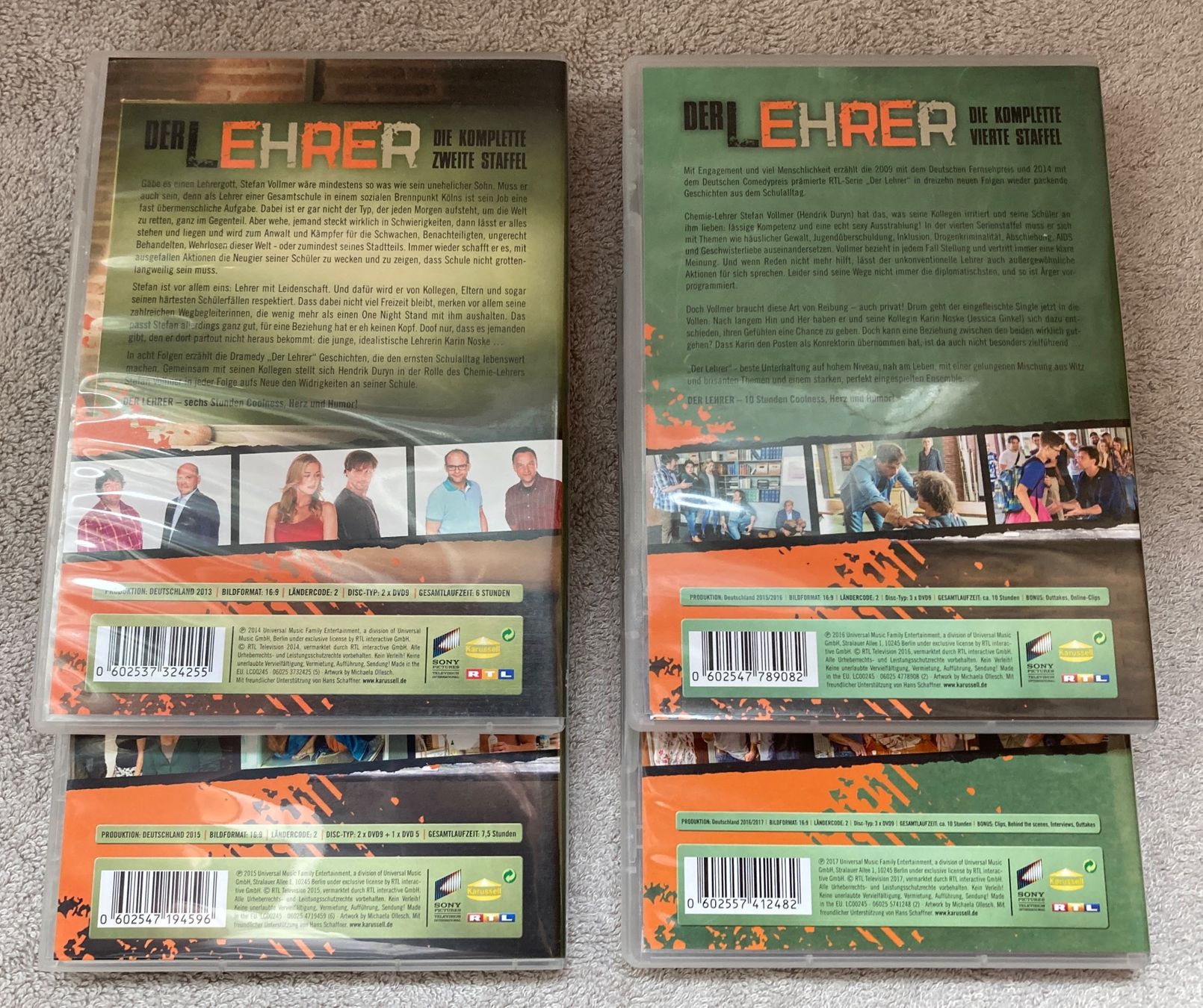 Tutti i DVDs: Der Lehrer - Staffeln 2 -5 (DE) – Usato da Wolfhausen venduto da uchuva26 1