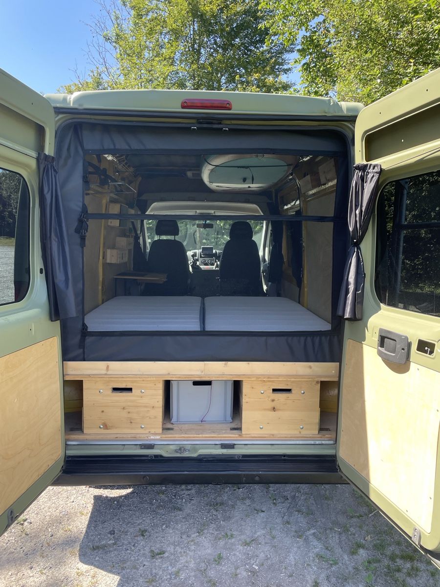 Fiat Camping Fahrzeuge: Fiat Ducato 2.3JTD mit einfachem Camper Ausbau – Gebraucht aus Hausen am Albis von dg600 4