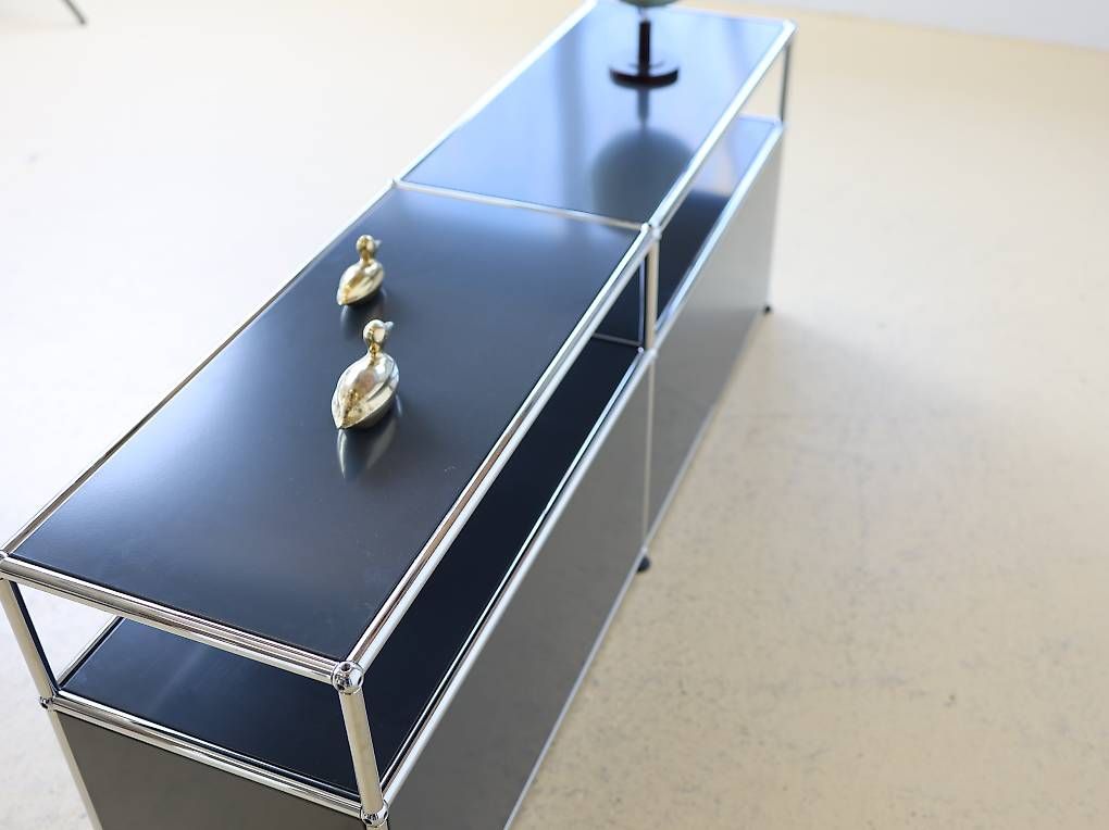 USM Kommoden: USM Haller Lowboard in Anthrazitgrau 2x2 – Gebraucht aus Meinisberg von atelier_TILIJA 1