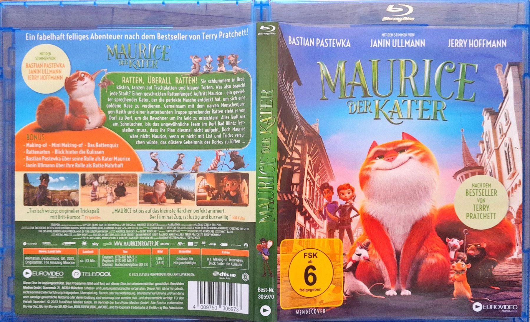 Tutti i DVDs: MAURICE DER KATER (2022) – Nuovo (secondo la descrizione) da Gelterkinden venduto da Tri-Tra-Trallala 3