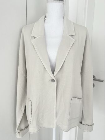 Damen Jersey Blazer von NILE. Jacket. Gr. XL. Neu! Baumwolle