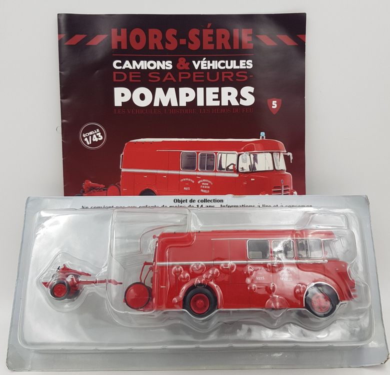 MVI Kit Monté Résine 1/50 - Berliet Renault 770 kb6 Pompiers Guenange - Collection
