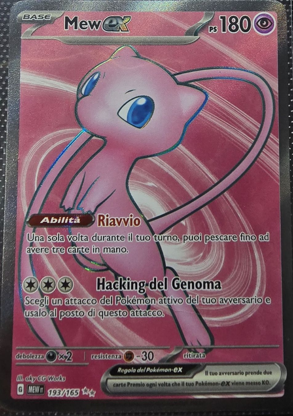 Pokémon Carte collezionabili: Mew 193/165 – Nuovo (secondo la descrizione) da Sementina venduto da Pplat1num