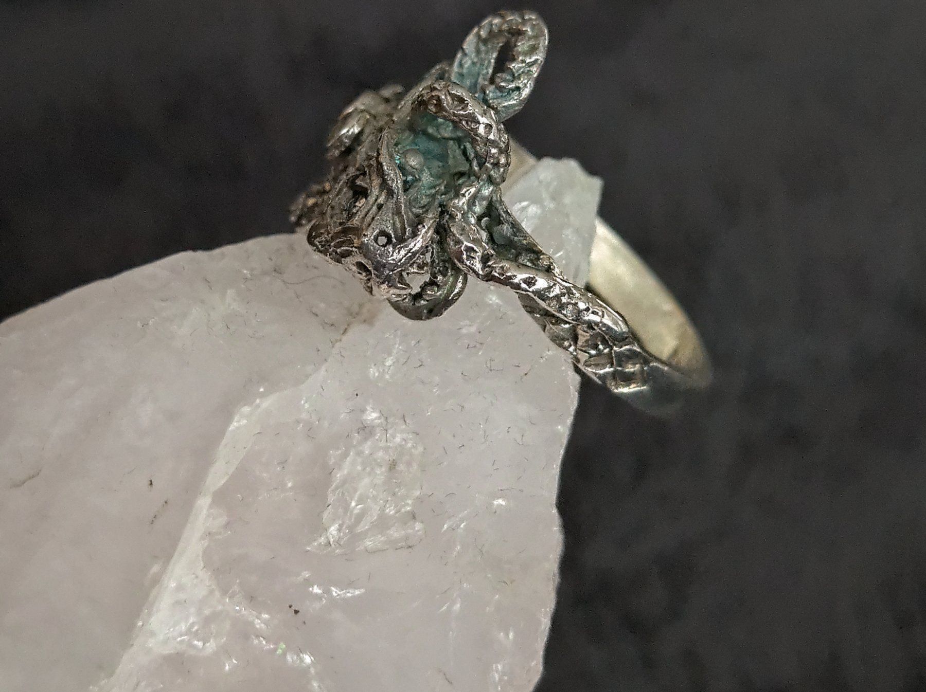 Anelli: Ring Silber 925 Schlange – Usato da Istighofen venduto da Ringparadies 2