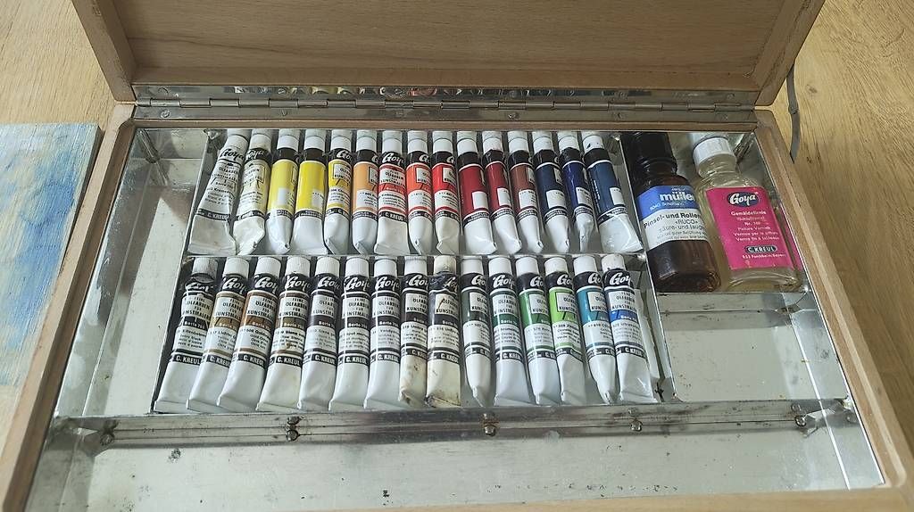 Farben: Ölfarben-Koffer – Gebraucht aus Günsberg von faric1999