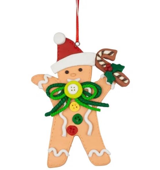 Tutte le decorazioni: Baumschmuck Lebkuchenmänner und Lebkuchenfrau – Nuovo e nell'imballaggio originale da Basel venduto da Seifehuesli 4