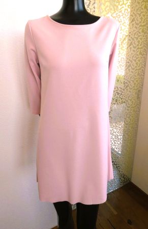 CHARGET Kleid hinten cool mit Plissee, Gr. 40