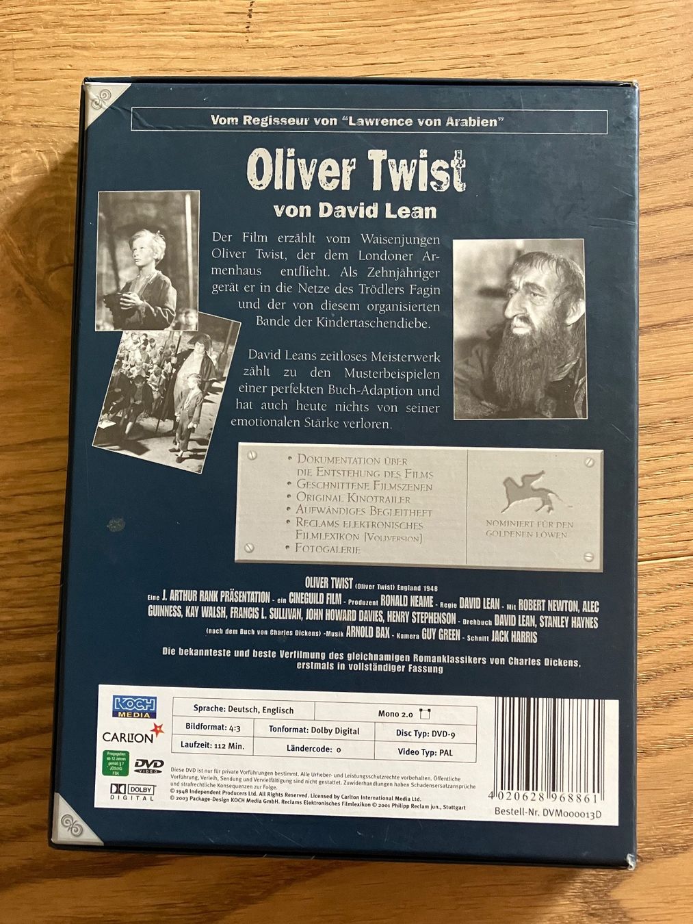 Tutti i DVDs: Oliver Twist von David Lean DVD – Usato da Segnas venduto da baditschun 1