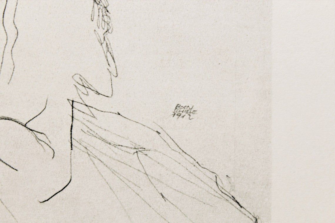 Grafica & Litografie: Egon Schiele - Originallithographie – Nuovo (secondo la descrizione) da Ponte Tresa venduto da 11GalleriaAlterEgo11 3