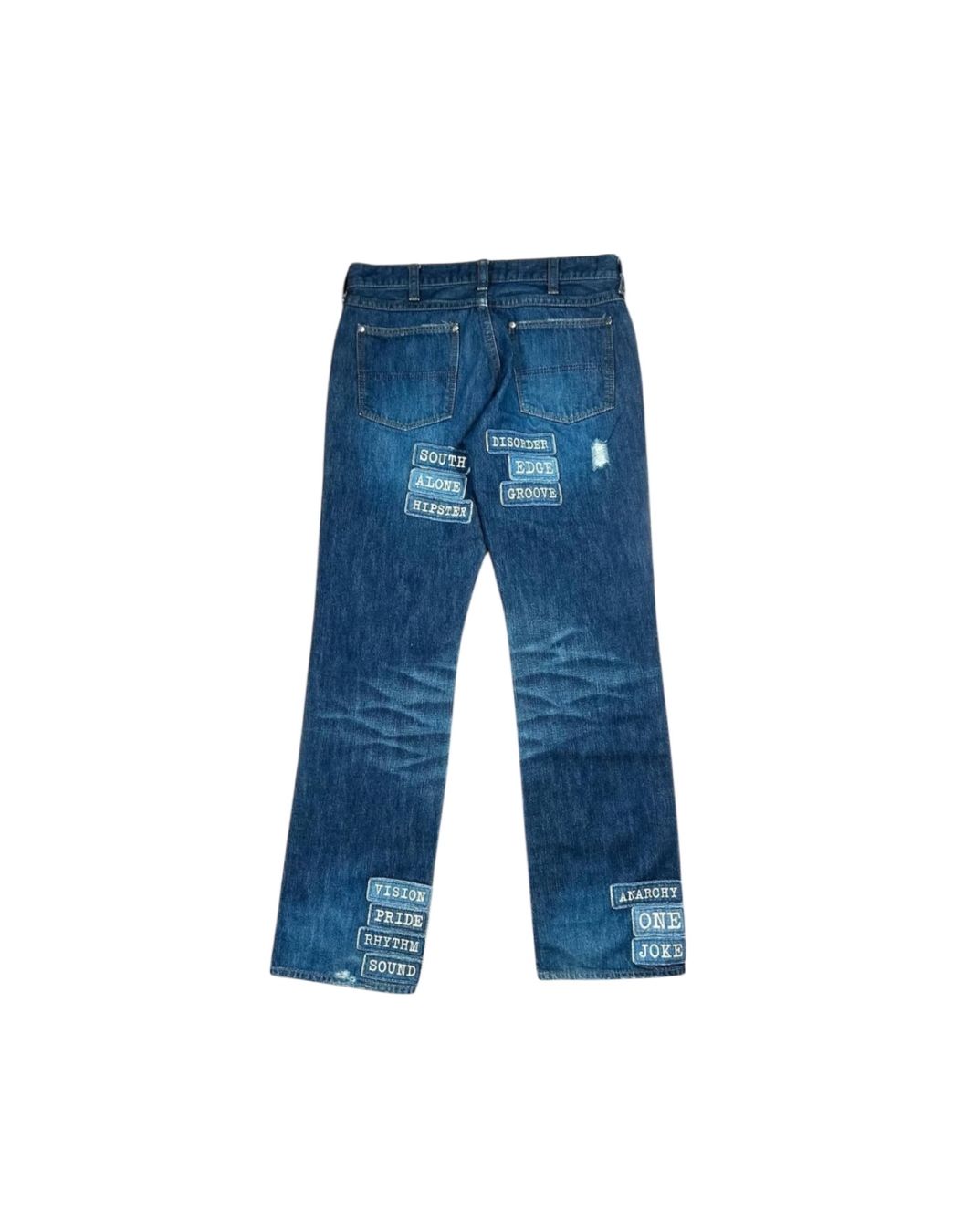 Jeans: Number (N)ine SS02 Patch Washed Denim – D'occasion à Thierachern par n.webl 1