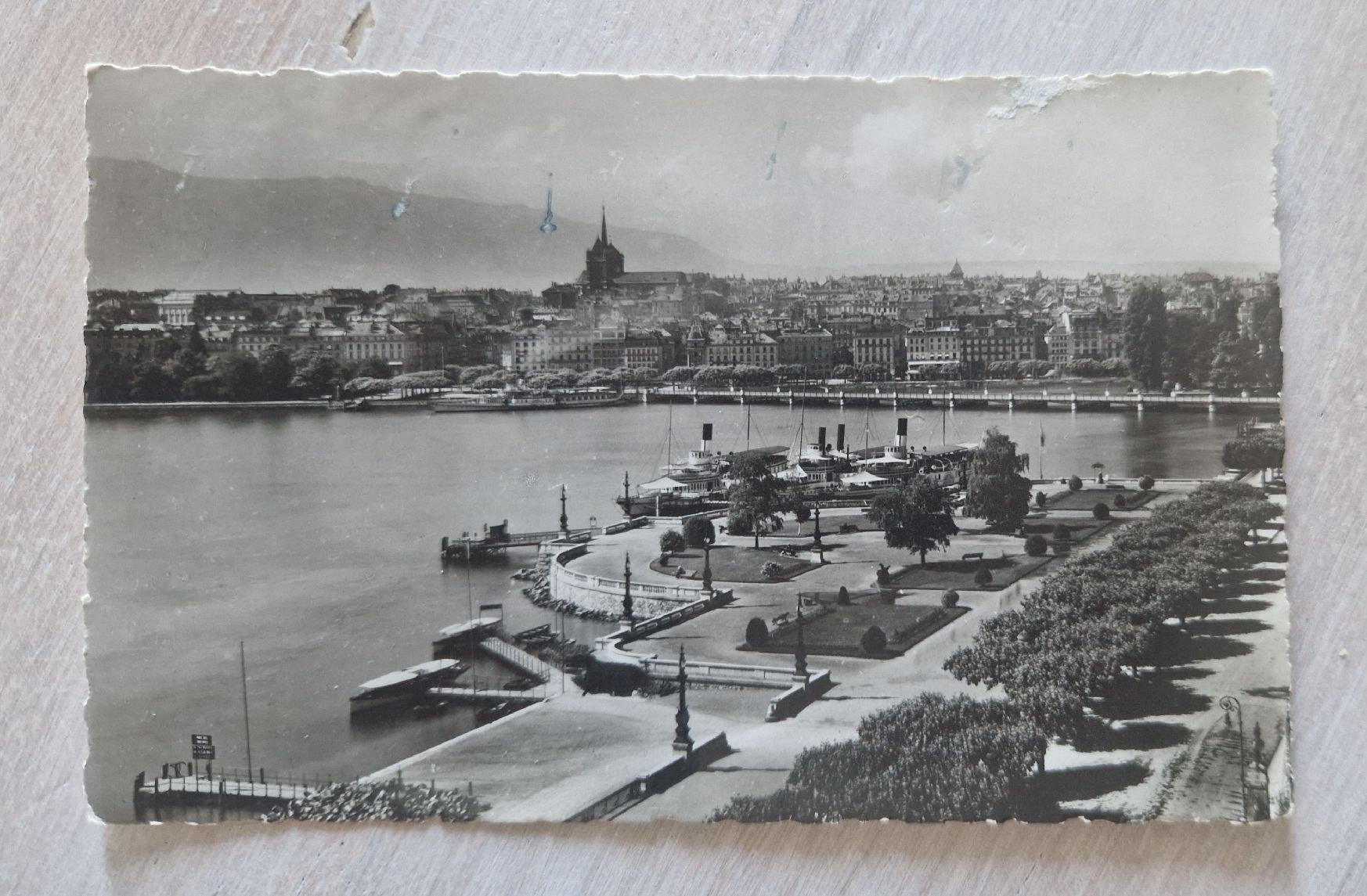 Cartoline postali: Genève nach St. Gallen 1937 – Usato da Ebikon venduto da Donar50