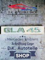 Mercedes AMG GLA45 Emblem Schriftzug Logo aus ABS NEU Chrom