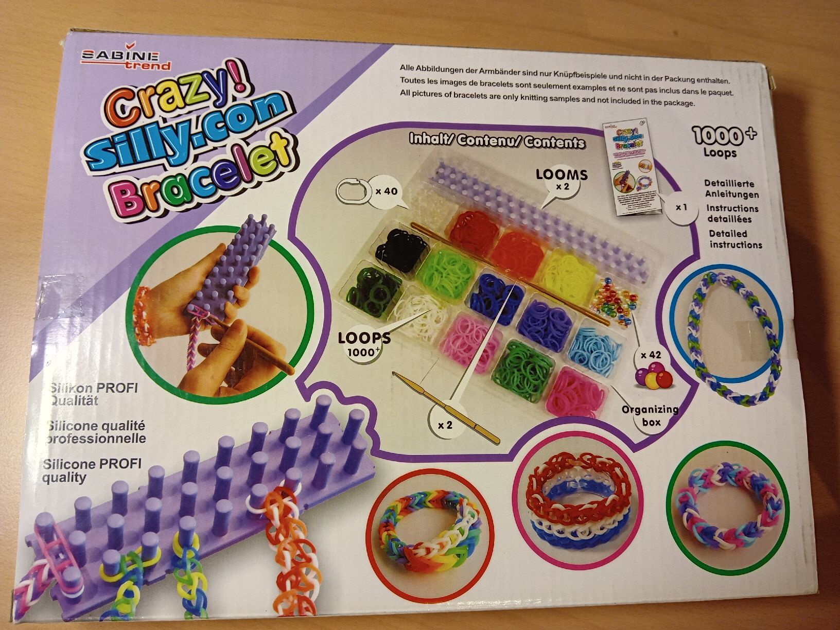 Kit bricolage: Rainbow Loom Set, Crazy! Bracelet – Usato da Schindellegi venduto da nin_7njd 3