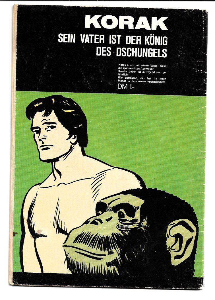 Fumetti: Tarzan - Sohn der Affen - Nr. 89 - Comic - BSV 1971 – Usato da Winterthur venduto da Wolfensberg 1