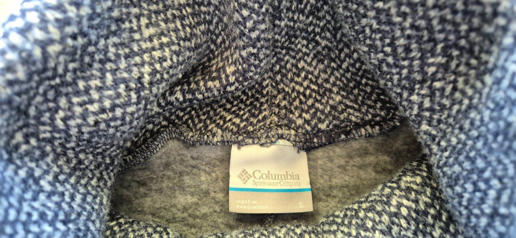 Columbia Maglioni & Felpe: Pull Fleecejaket Columbia Small bleu ring neck chevron – Nuovo (secondo la descrizione) da vufflens la ville venduto da Veuveclicquot 3