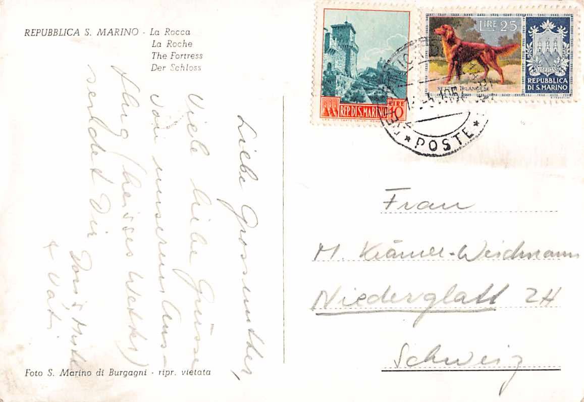 Tous les timbres: alte ANSICHTKARTE - SAN MARINO - ab 1.-- – D'occasion à Lufingen par philatelieshop 1