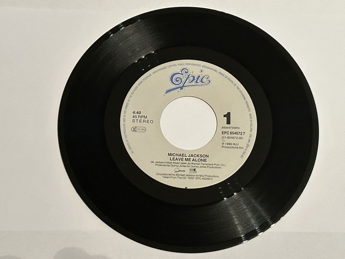 Dischi in vinile: Michael Jackson 1989. Leave Me Alone – Usato da Faulensee venduto da Mizuno06 2