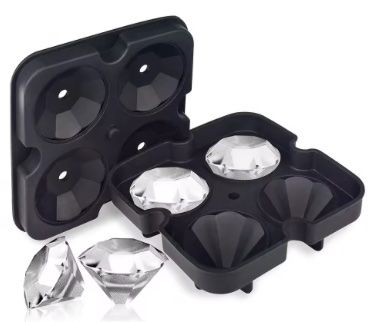 Contenitori & Simili: Diamant Eiswürfel Form Schale Eis – Nuovo e nell'imballaggio originale da Zürich venduto da Gamecards