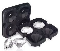 Diamant Eiswürfel Form Schale Eis